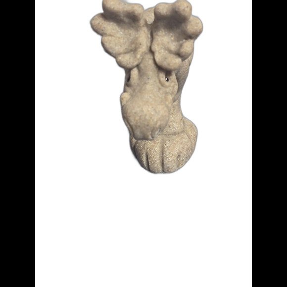 Quarry Critters Misty Moose Figurine Second Nature Design Misty 4.5" Faux Stone - Picture 7 of 8